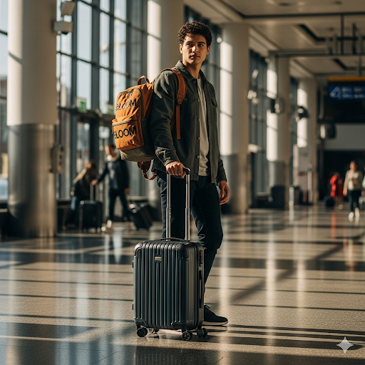 bloom urban commuter backpack – unisex lightweight travel & work bag