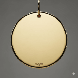 bloom minimalist gold plated pendant necklace – timeless women’s jewelry for everyday elegance