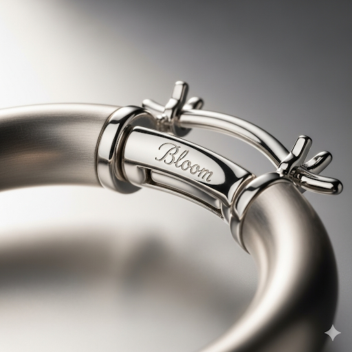 bloom elegant minimalist hoop earrings – gold plated women’s jewelry for everyday style